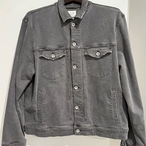 Men's Rag & Bone Gray Denim Jacket (XL)